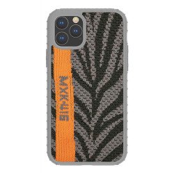 iPhone 11 Pro Max (6.5in) EEZY Fashion Hybrid Case (Zebra Orange)